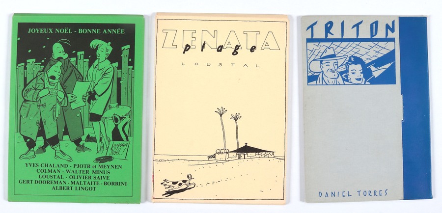 Torres Triton portfolio de  6 cartes postales Norma 1984 